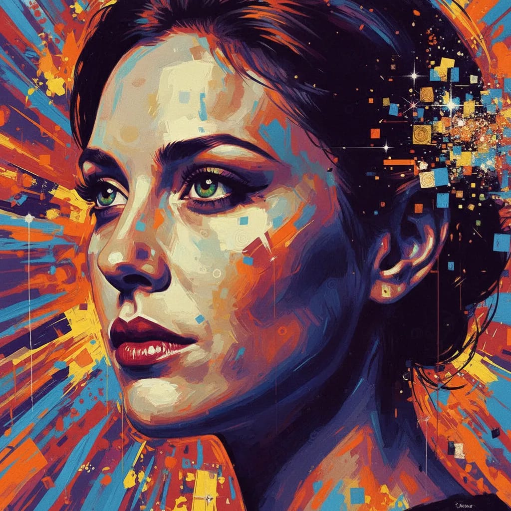 Artistic portrait of Tammy Blanchard