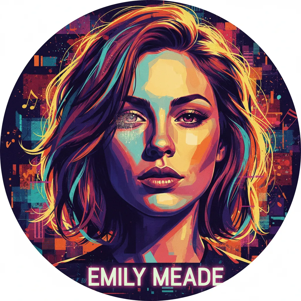 Artistic portrait of Emily Meade