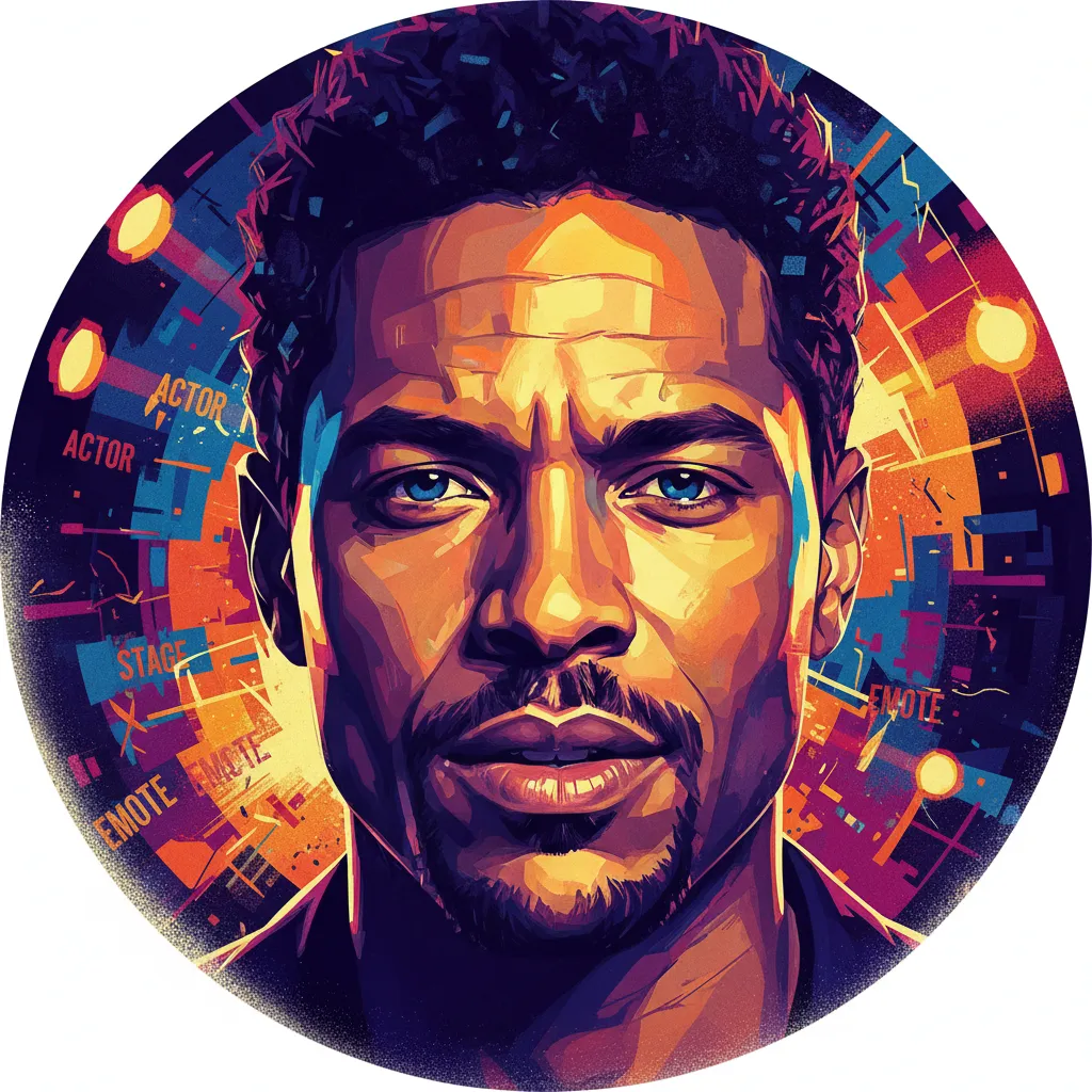 Artistic portrait of Shaun Scott