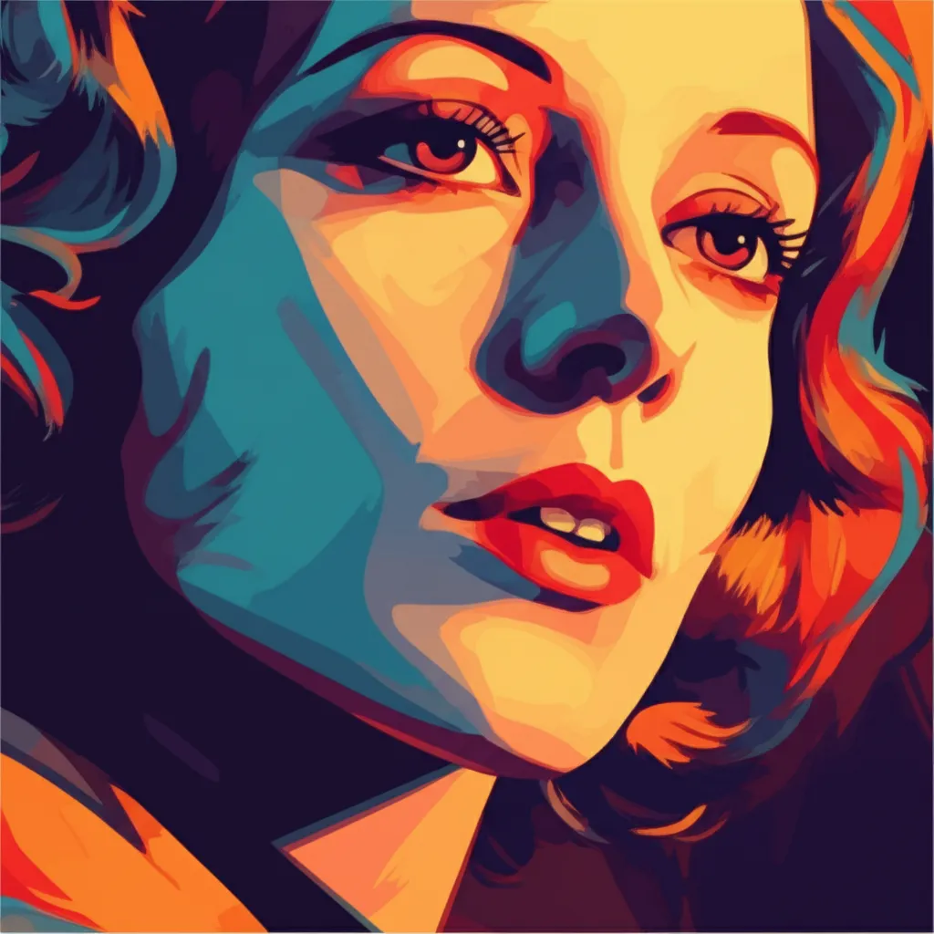 Artistic portrait of Lucie Mannheim
