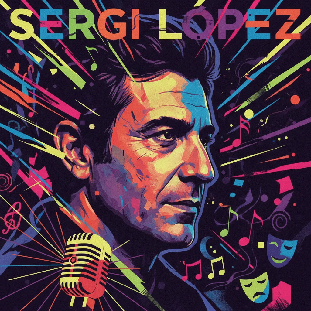 Artistic portrait of Sergi López