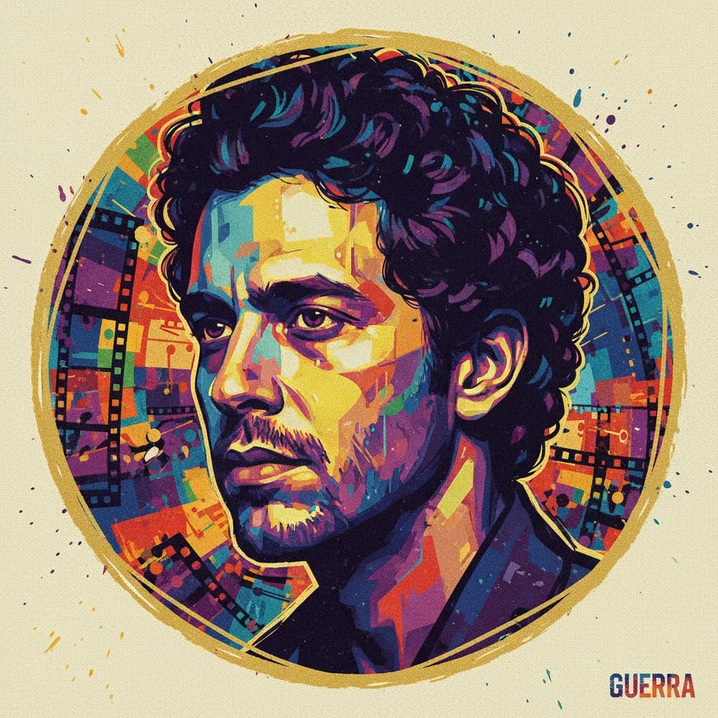 Artistic portrait of Ciro Guerra