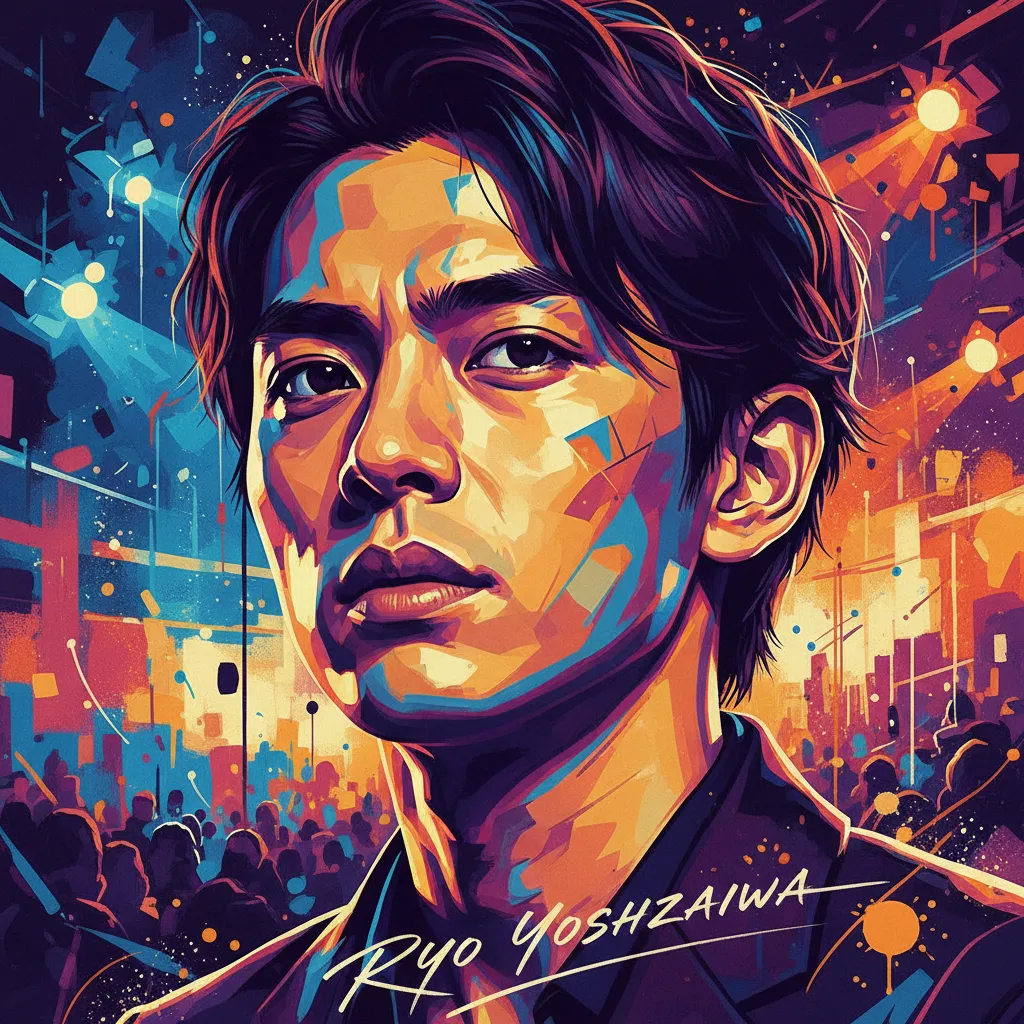 Artistic portrait of Ryô Yoshizawa