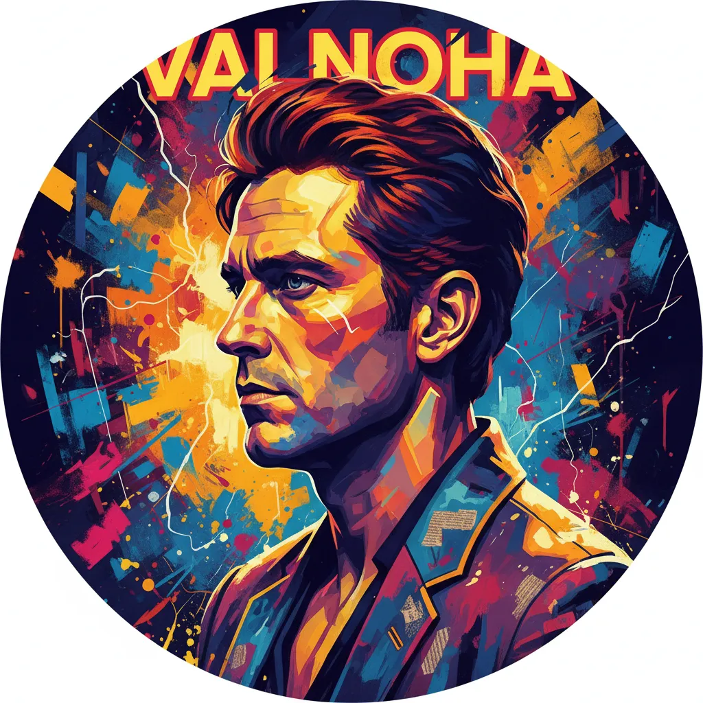 Artistic portrait of Josef Valnoha