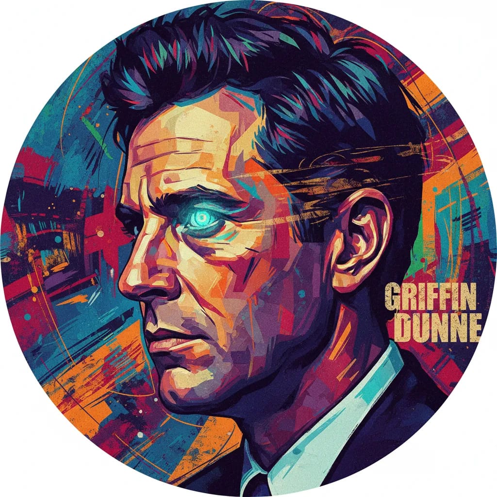Artistic portrait of Griffin Dunne
