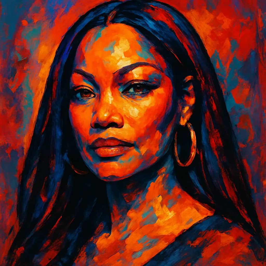 Portrait of Garcelle Beauvais
