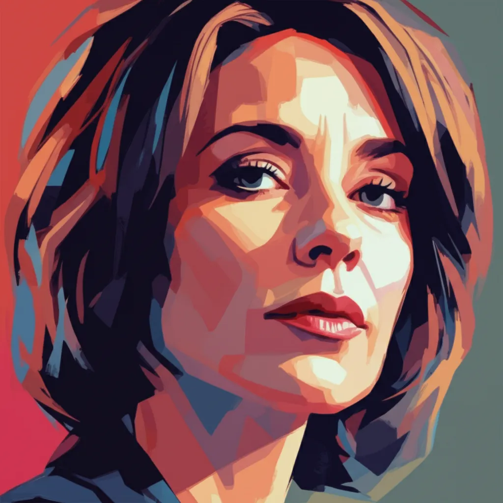 Artistic portrait of Siobhan Fallon Hogan