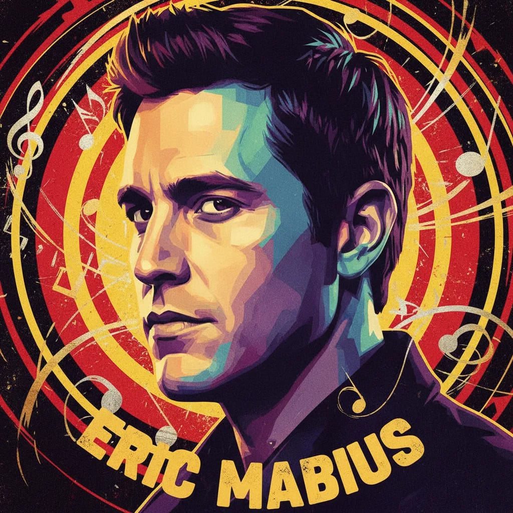 Artistic portrait of Eric Mabius
