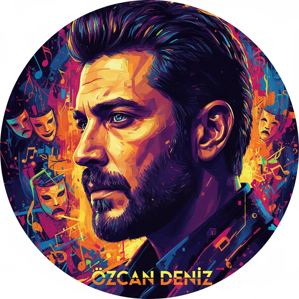 Artistic portrait of Özcan Deniz