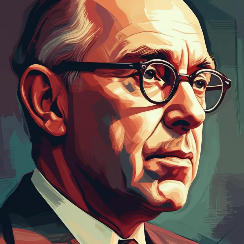 Artistic portrait of Ben Sharpsteen