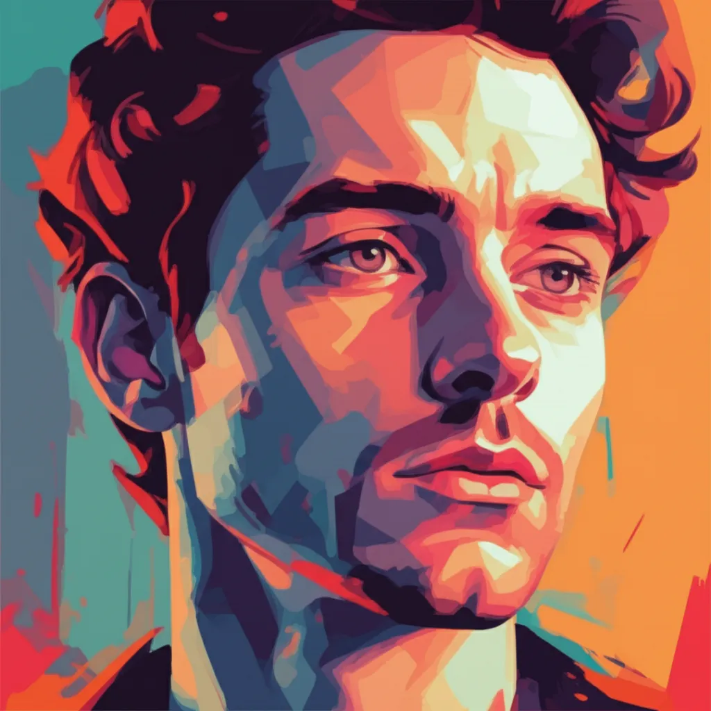 Artistic portrait of Danièle Girard