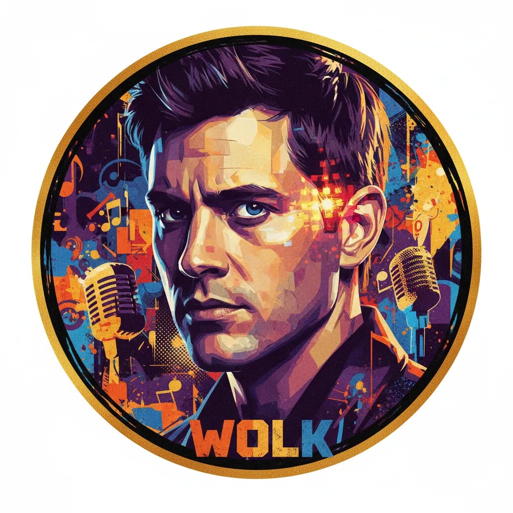 Artistic portrait of James Wolk