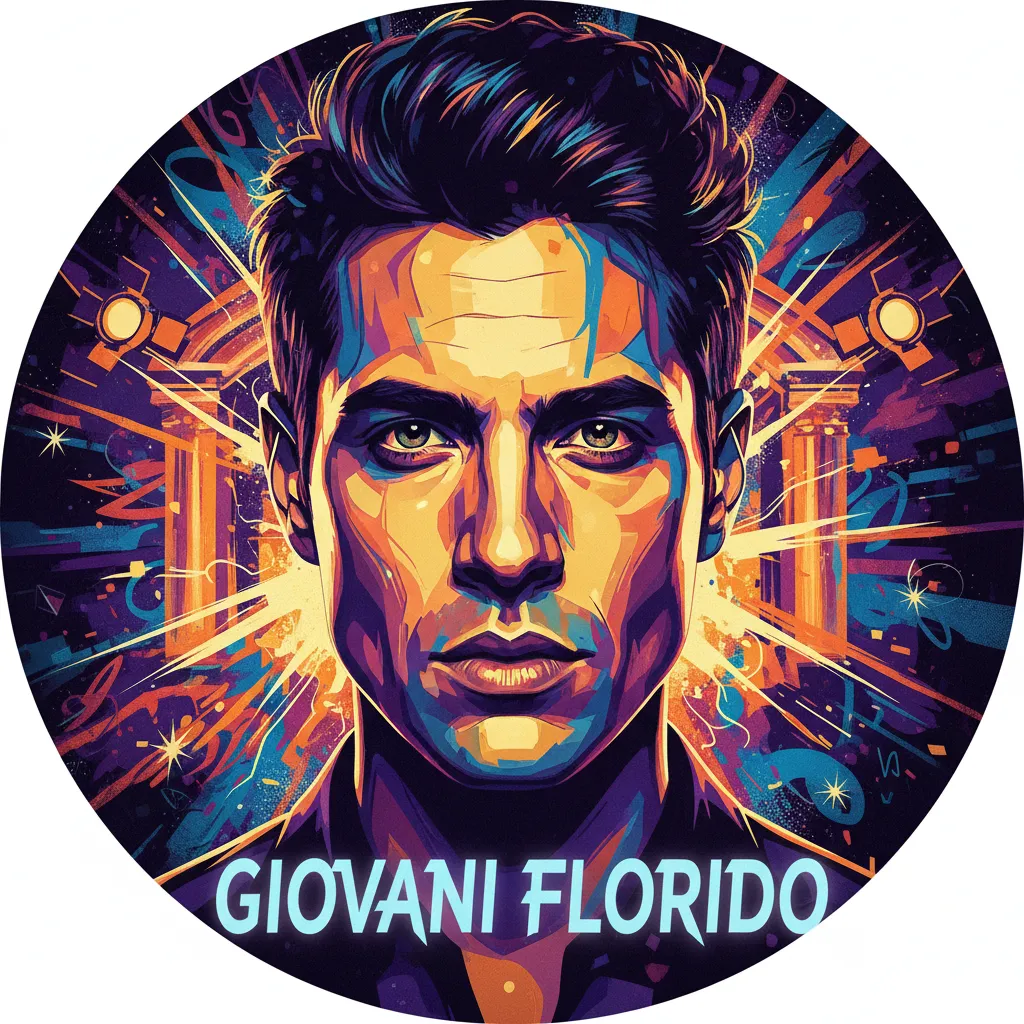 Artistic portrait of Giovani Florido