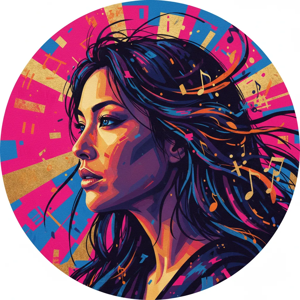 Artistic portrait of Tia Carrere