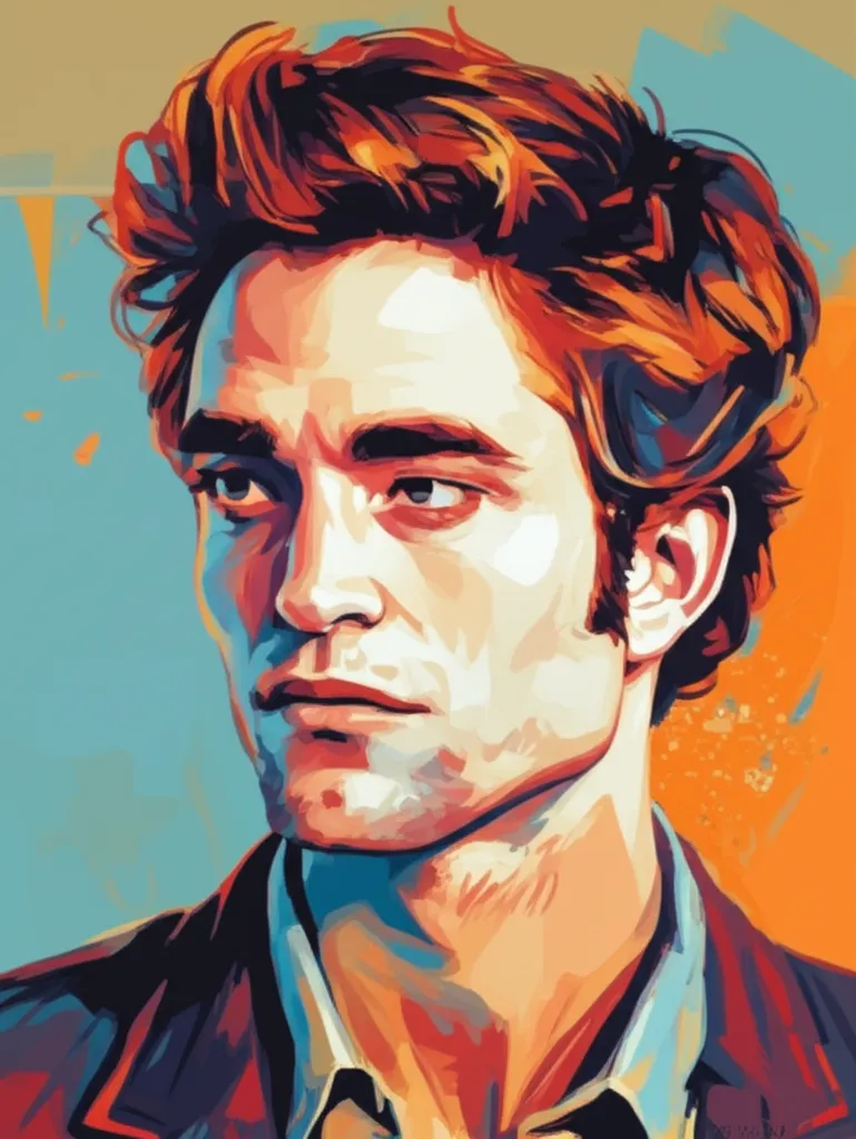 Portrait of Robert Pattinson