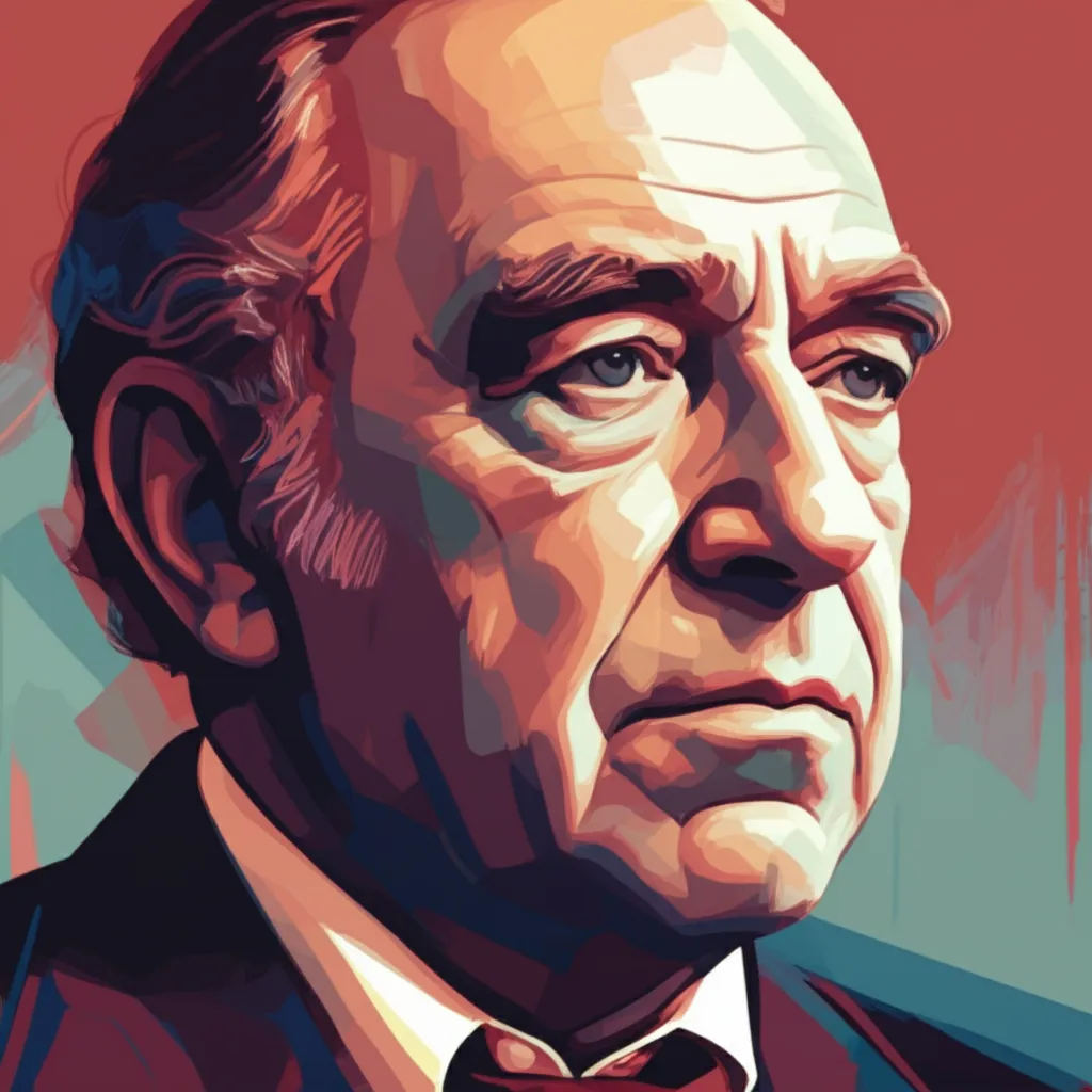 Artistic portrait of Peter Boyle