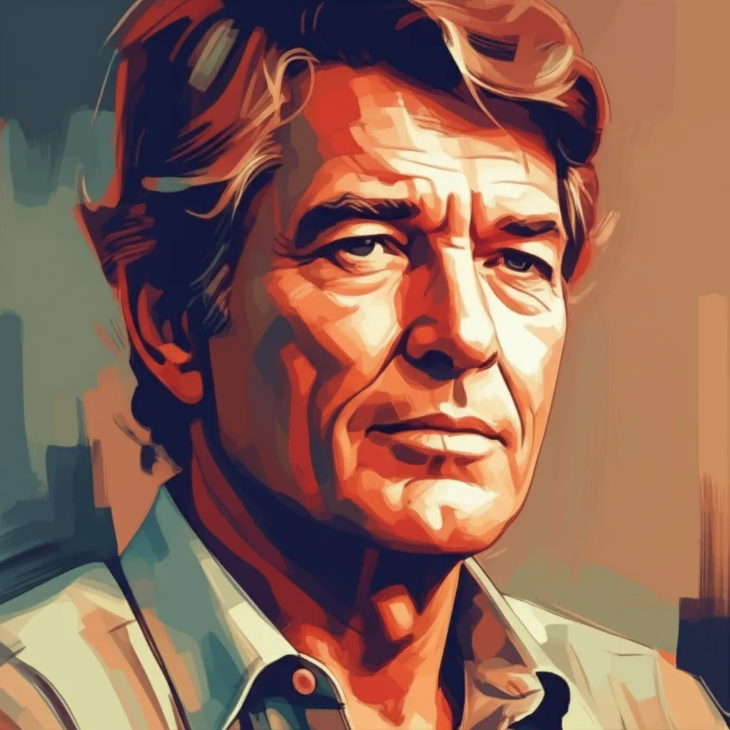 Artistic portrait of Robert Redford