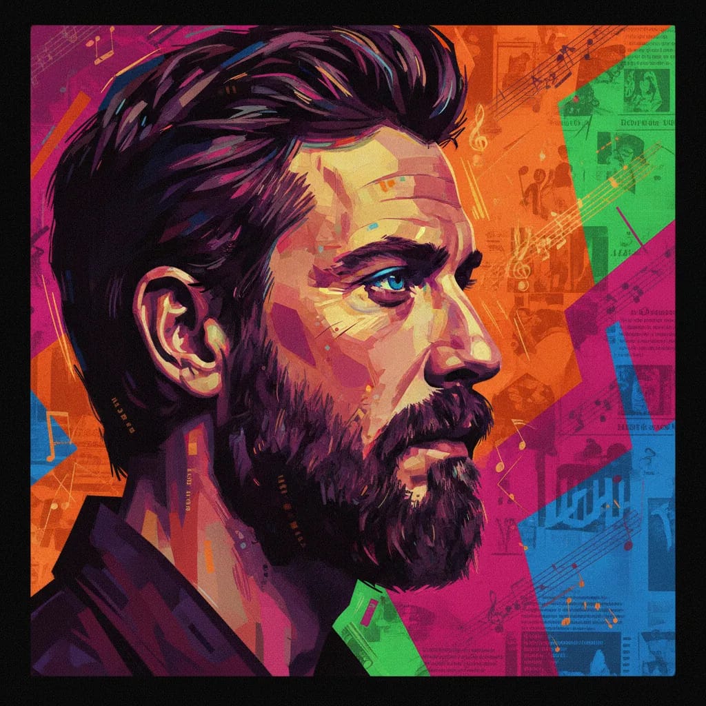 Artistic portrait of Wouter Hendrickx