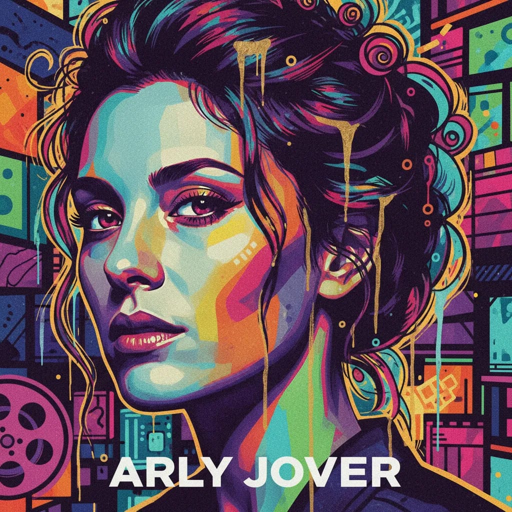 Artistic portrait of Arly Jover