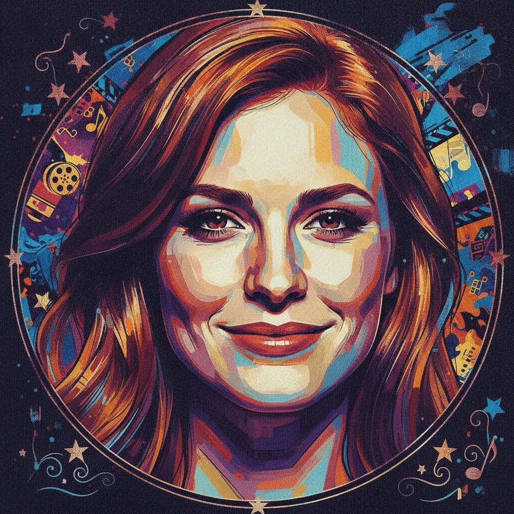 Artistic portrait of Rachelle Lefevre