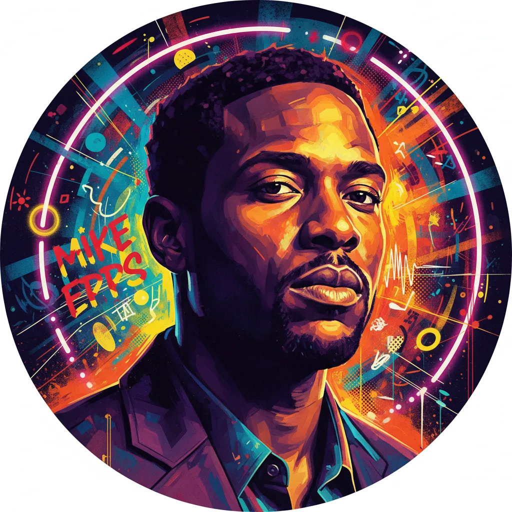 Artistic portrait of Mike Epps