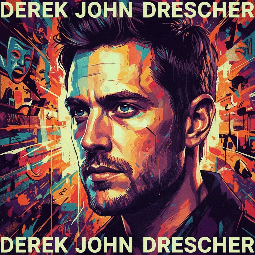 Artistic portrait of Derek John Drescher