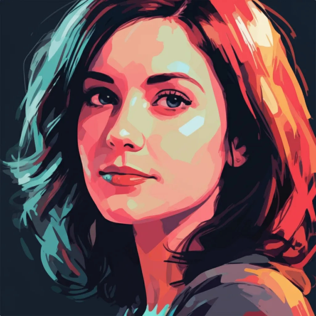 Artistic portrait of Elissa Knight