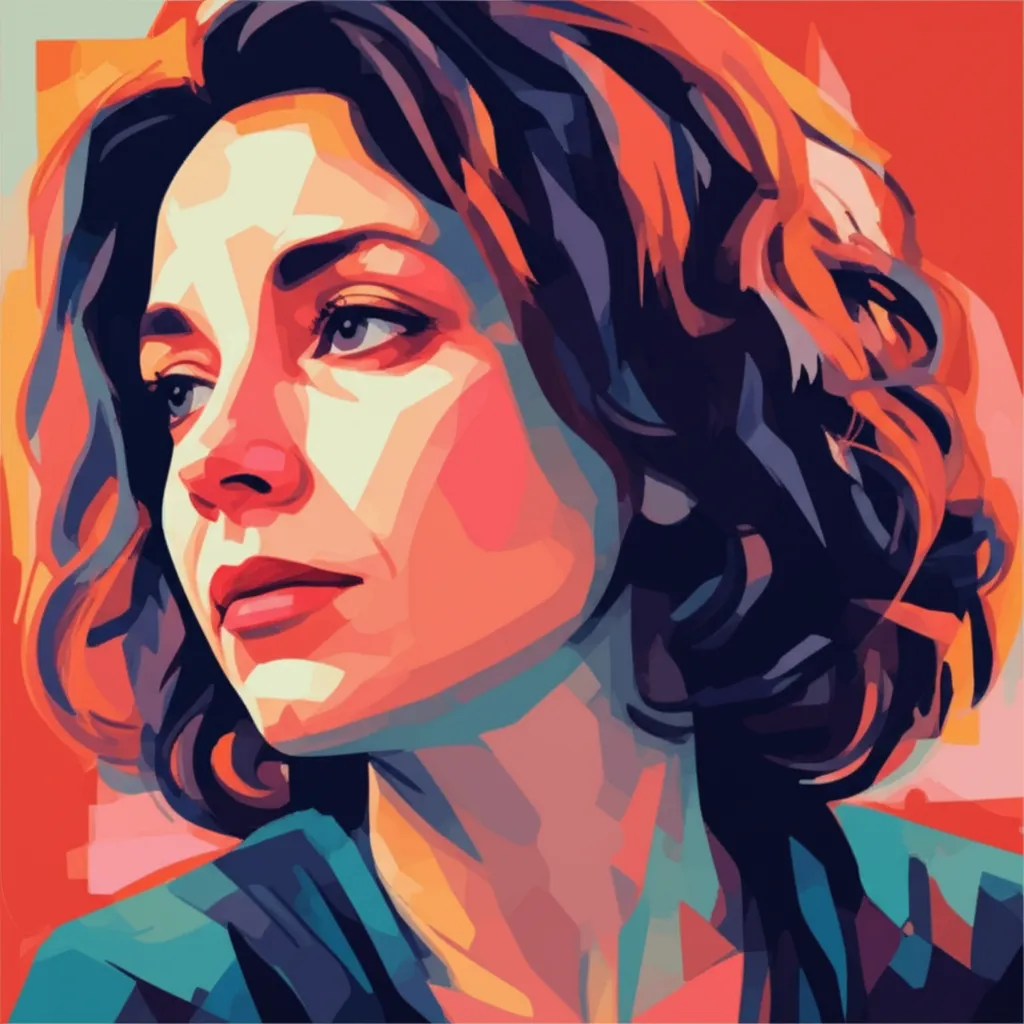 Artistic portrait of Joyce Robbins