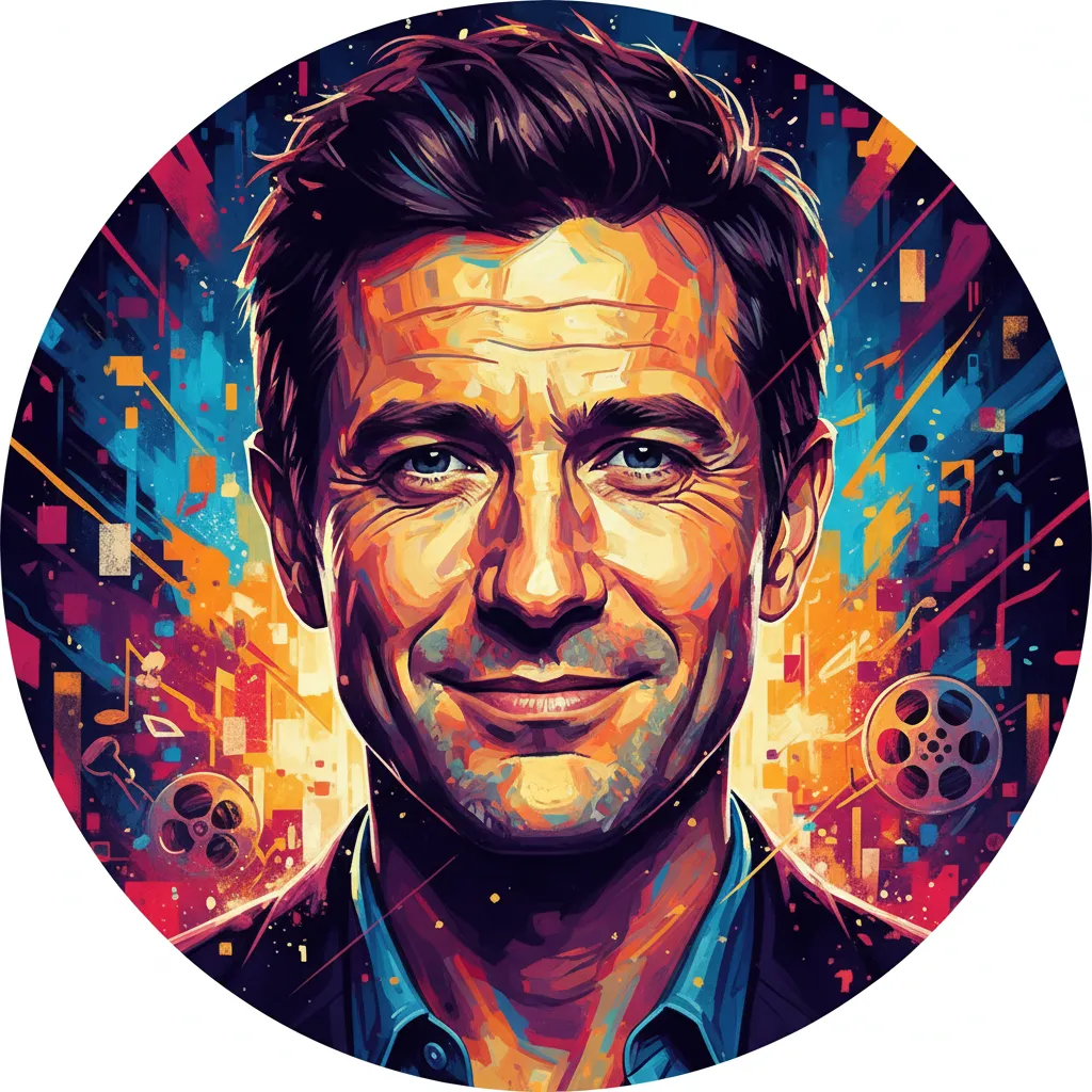 Artistic portrait of Julien Boisselier