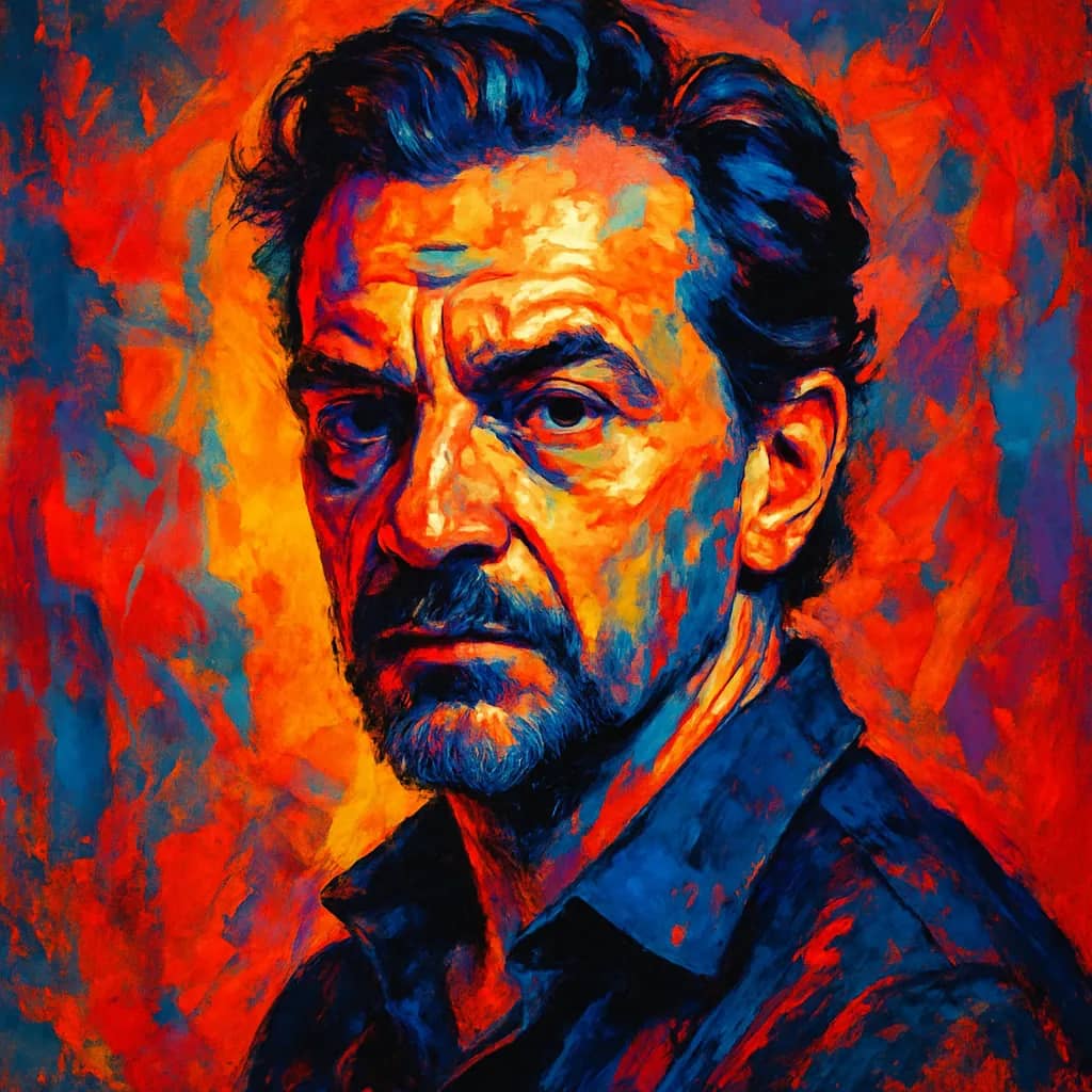 Portrait of István Göz