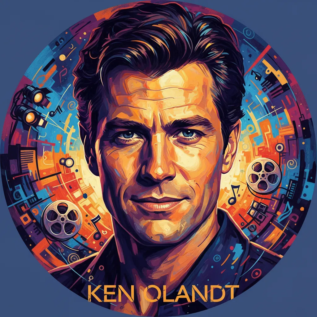 Artistic portrait of Ken Olandt