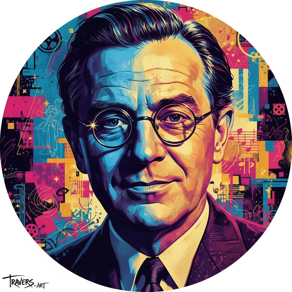 Artistic portrait of Henry Travers