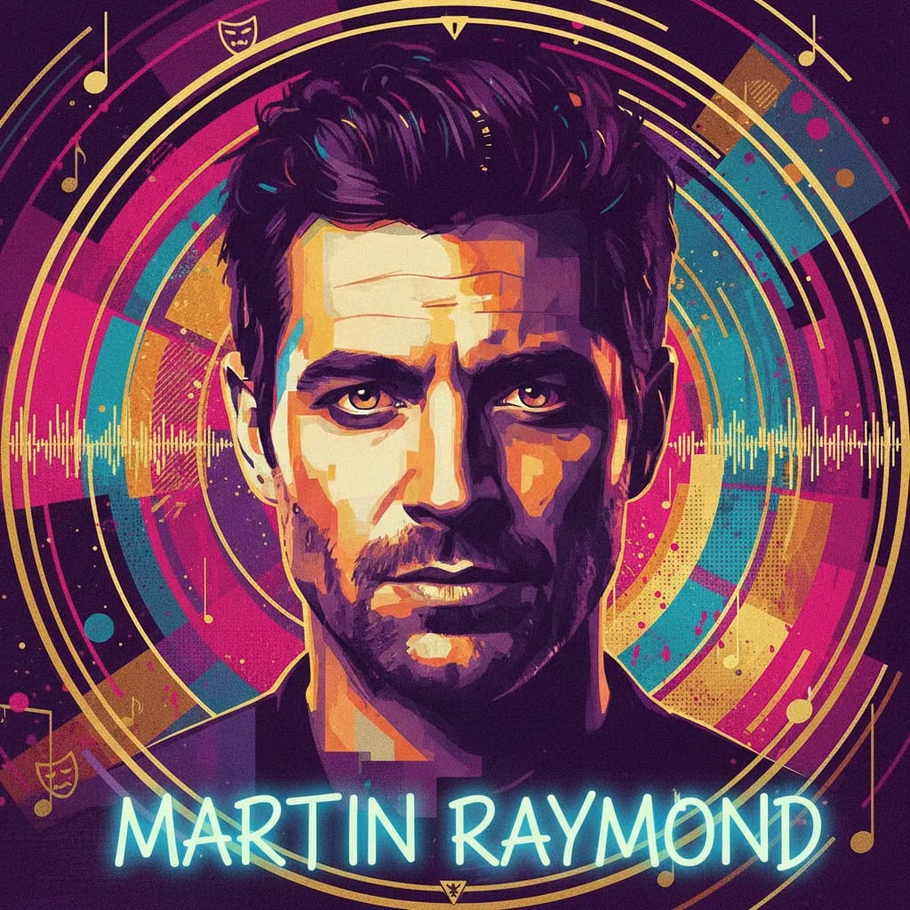 Artistic portrait of Martin Raymond