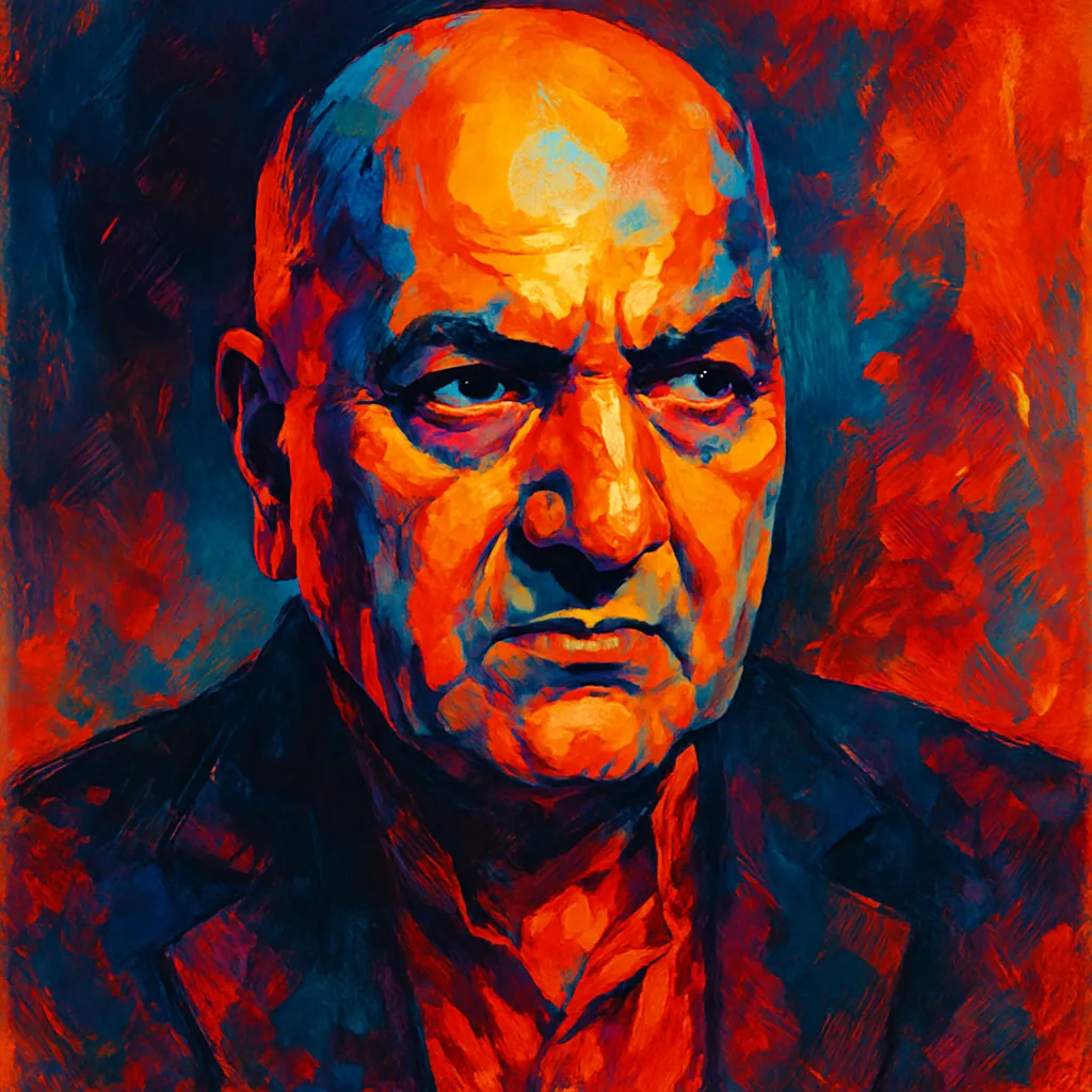 Artistic portrait of Prem Chopra