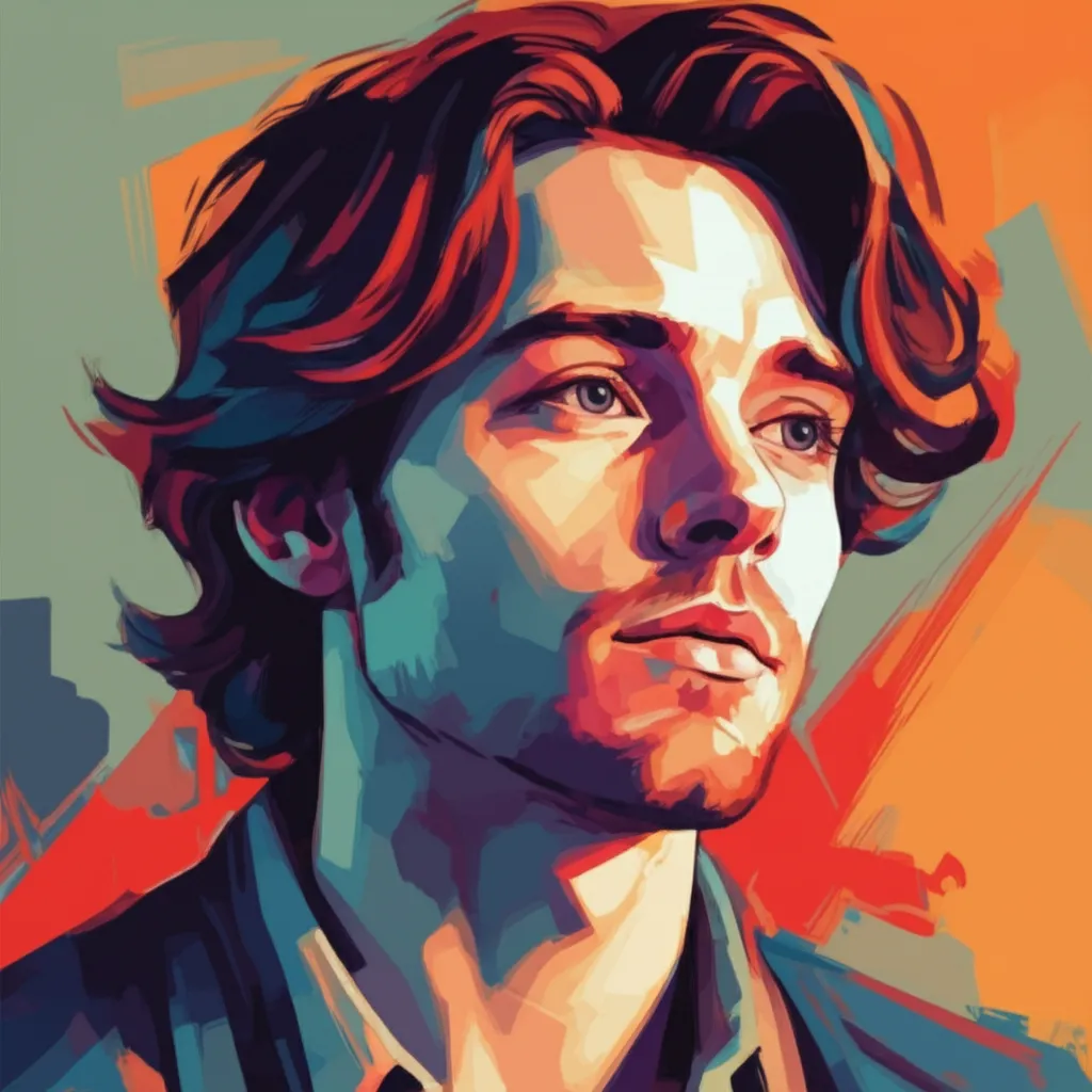 Artistic portrait of Tyler Gillett