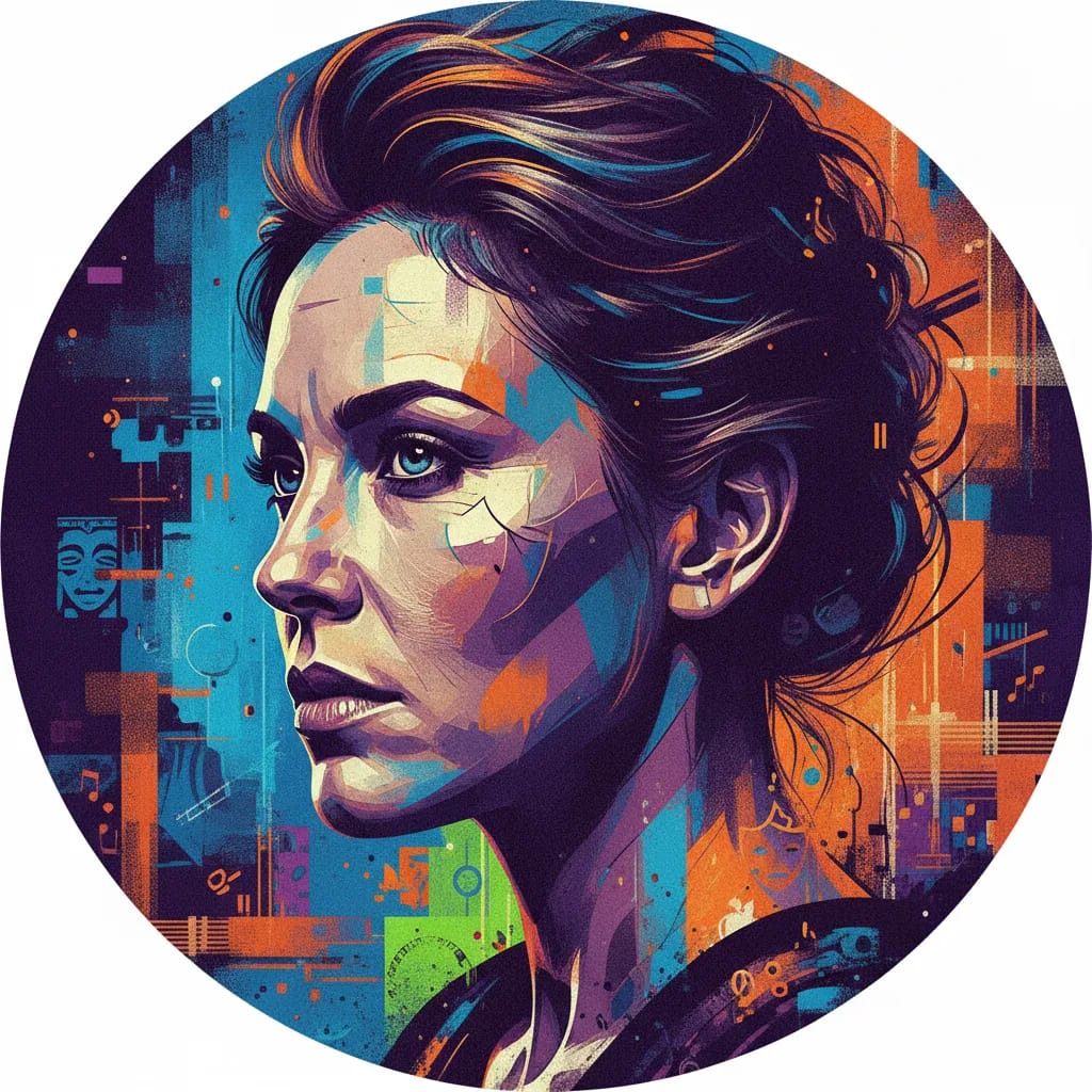 Artistic portrait of Karen Taylor