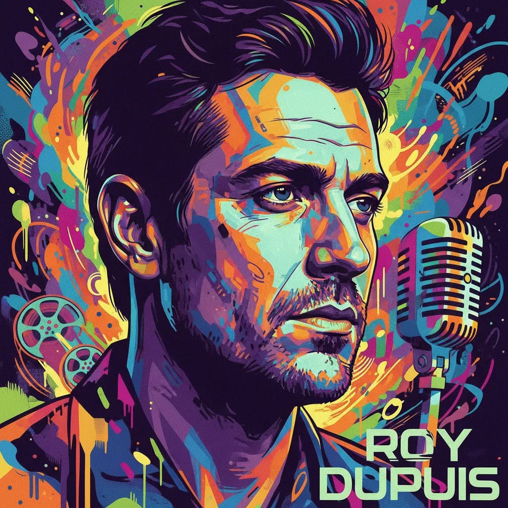 Artistic portrait of Roy Dupuis