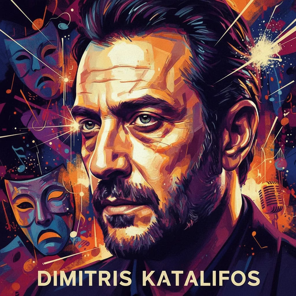 Artistic portrait of Dimitris Katalifos