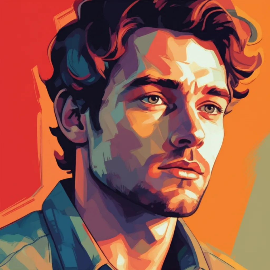 Artistic portrait of Luke Bracey