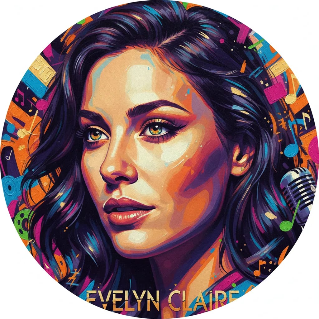 Artistic portrait of Evelyn Claire