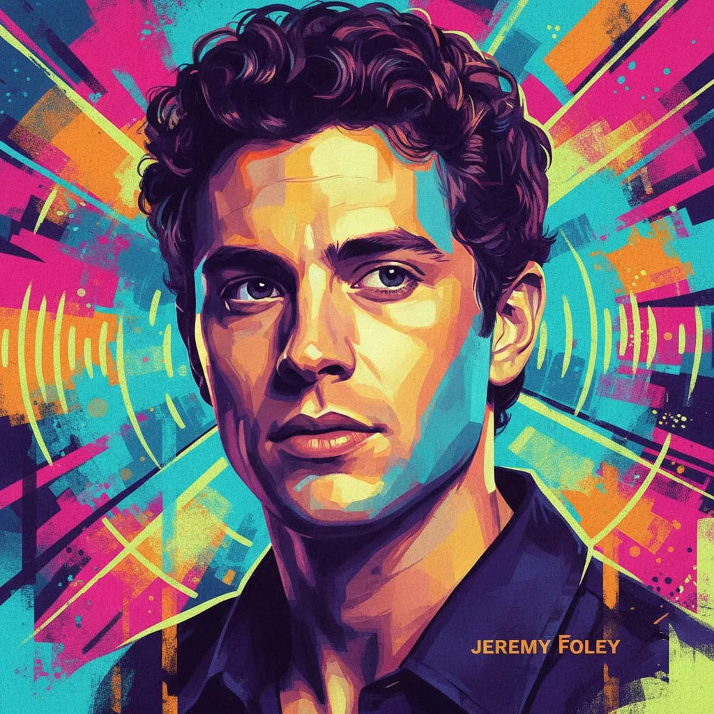 Artistic portrait of Jeremy Foley