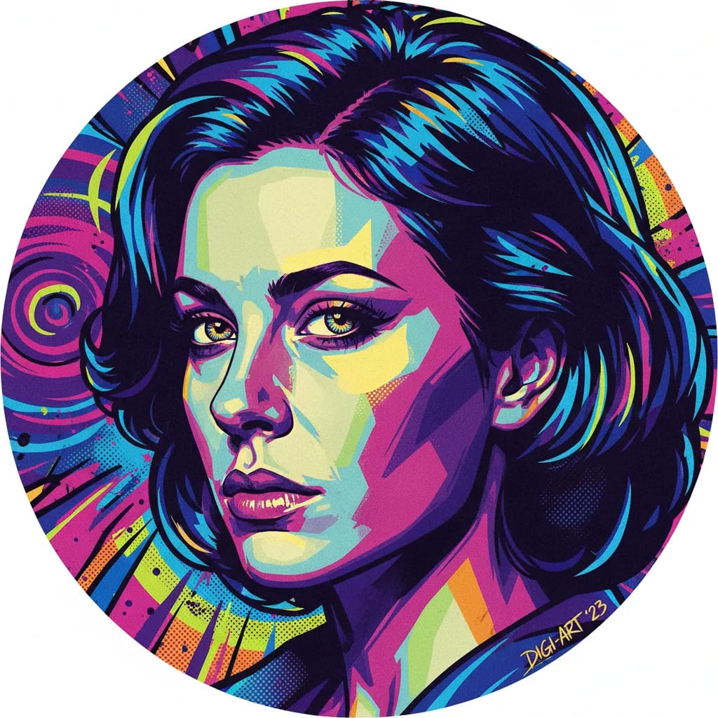 Artistic portrait of Robin McLeavy