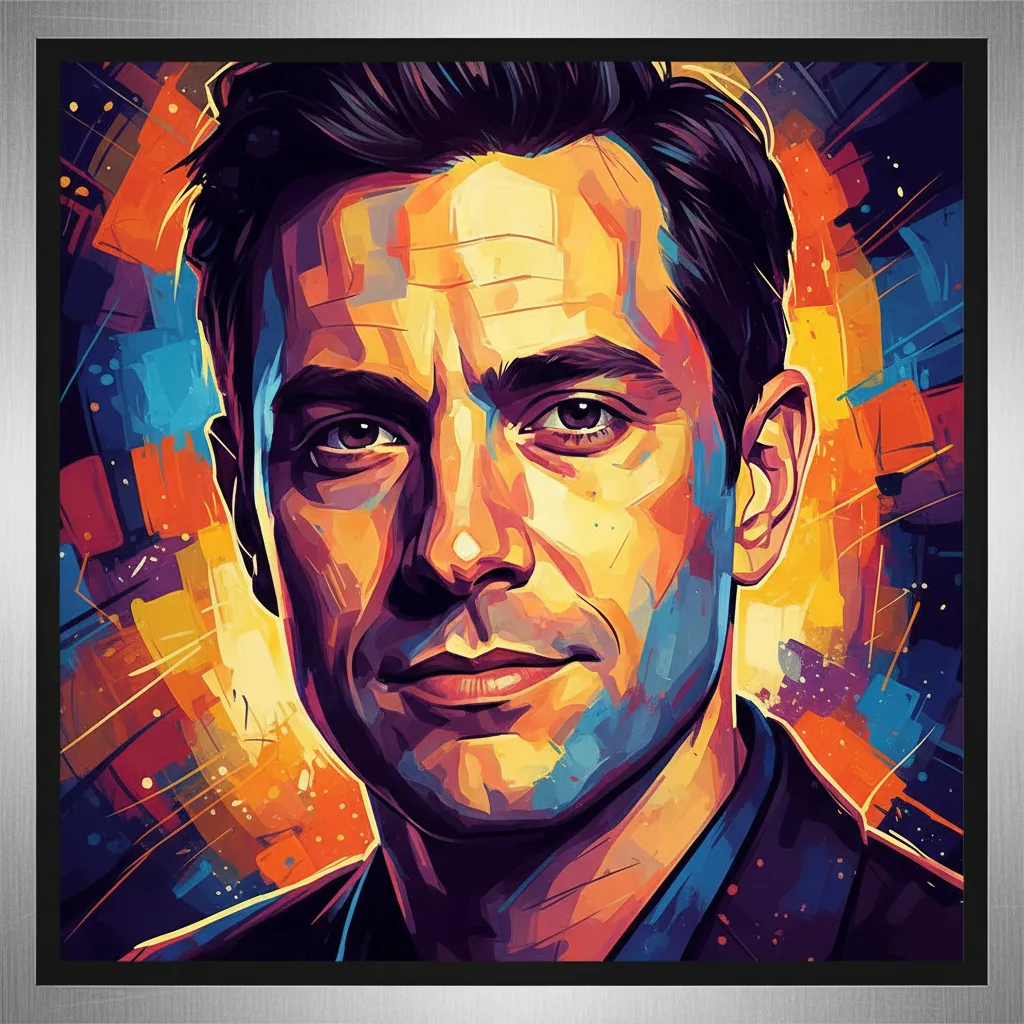 Artistic portrait of Greg Mottola