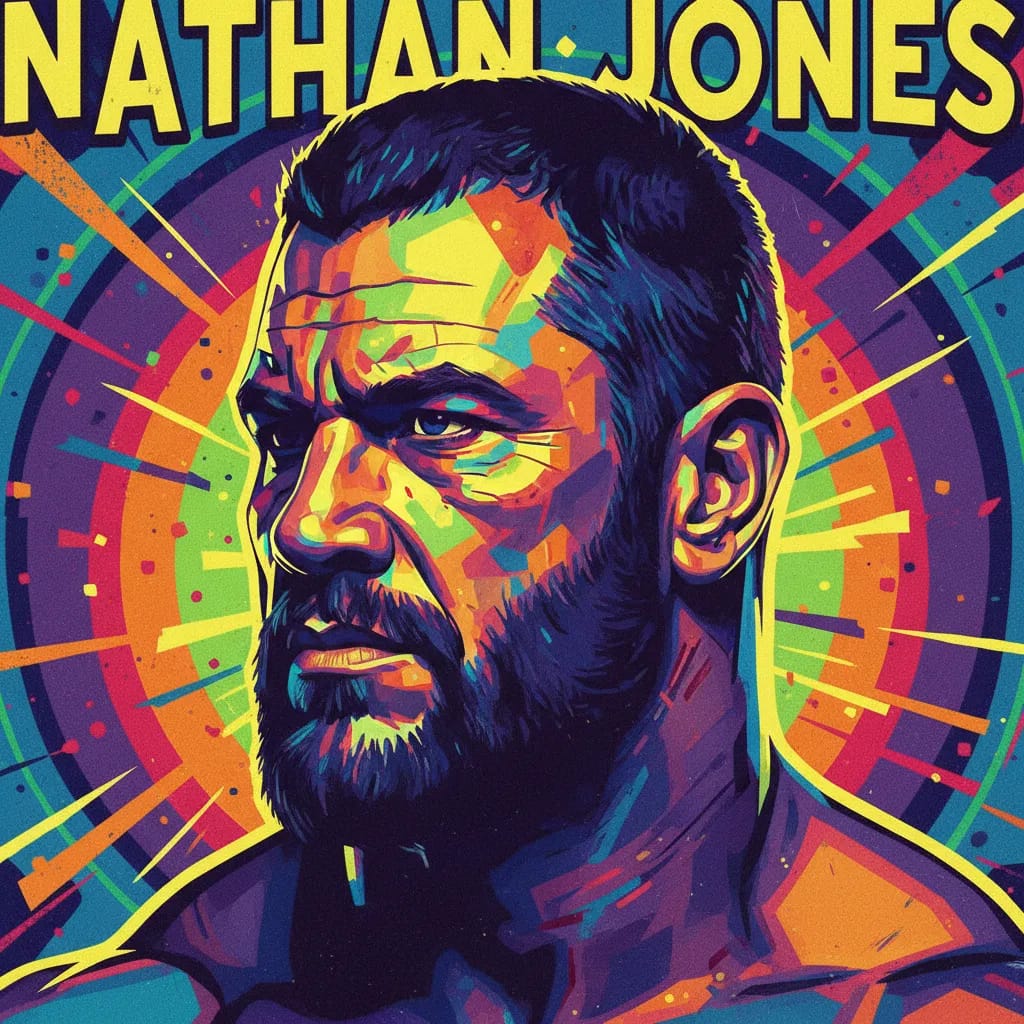 Artistic portrait of Nathan Jones
