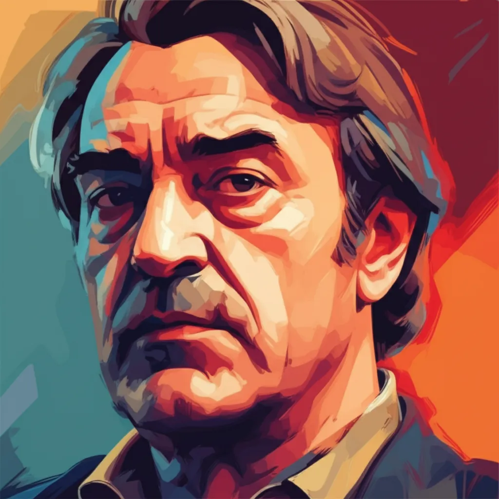 Artistic portrait of Slavko Stimac