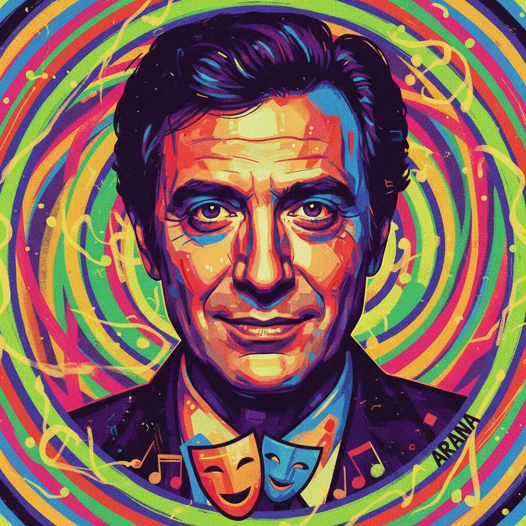 Artistic portrait of Hugo Arana