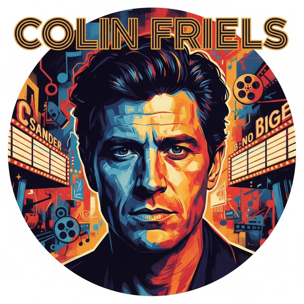 Artistic portrait of Colin Friels
