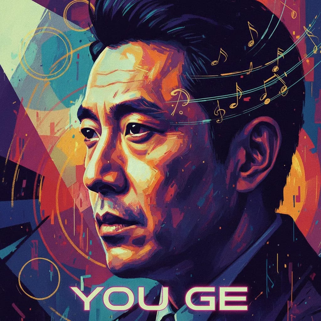 Artistic portrait of You Ge
