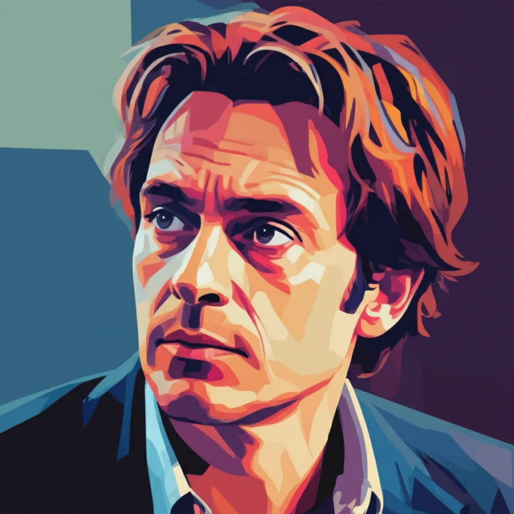 Artistic portrait of Jérôme Chappatte