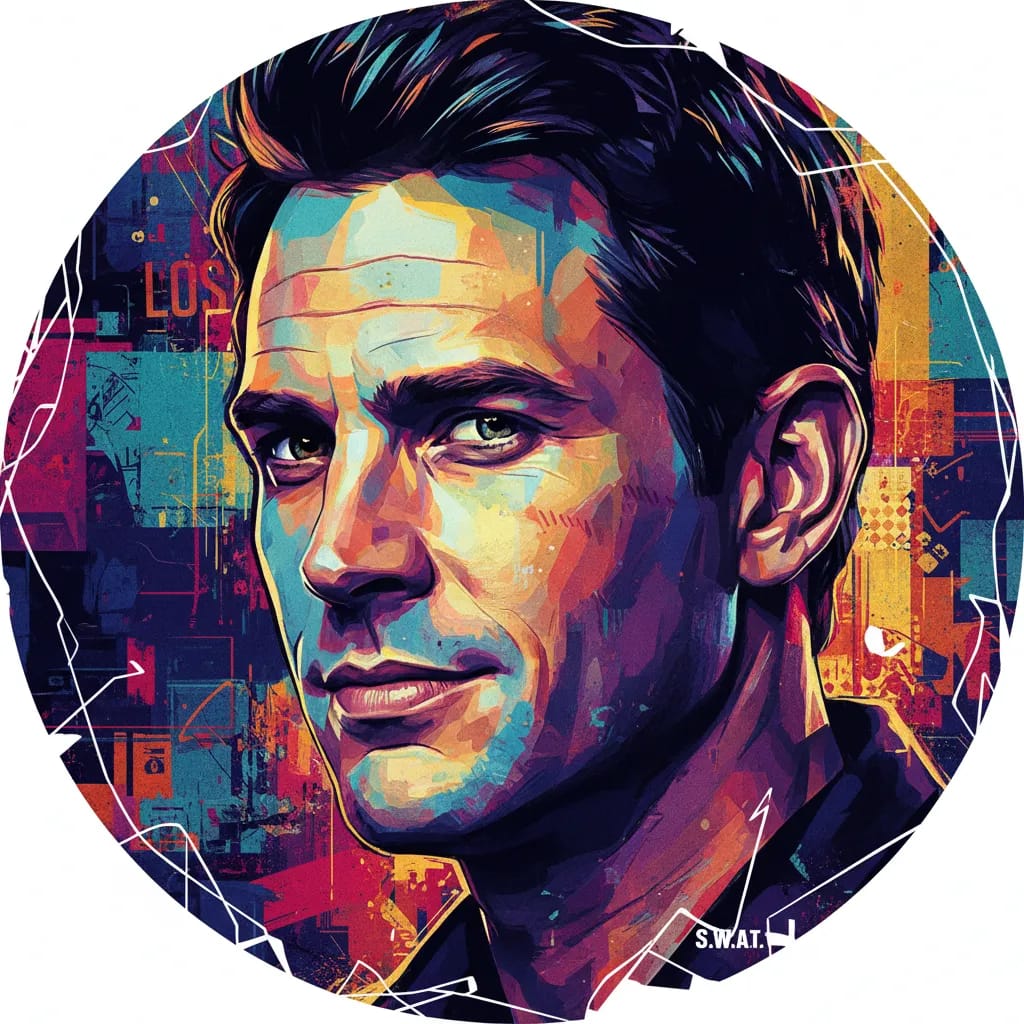 Artistic portrait of Matthew Fox